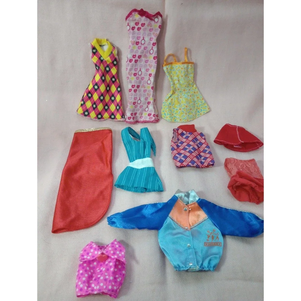 Barbie Clothes Lot 10 Pc Fashionistas Kiss Me In Miami Genuine Barbie Funville